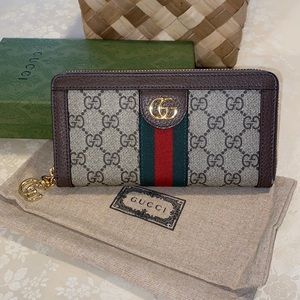 Gucci Ophidia zip wallet